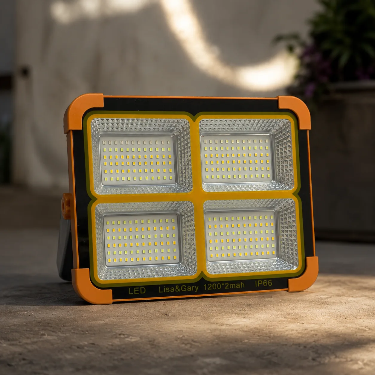 پروژکتور خورشیدی شارژی مدل 10000W با پاوربانک، مگنت و شارژ Type-C - تصویر 7