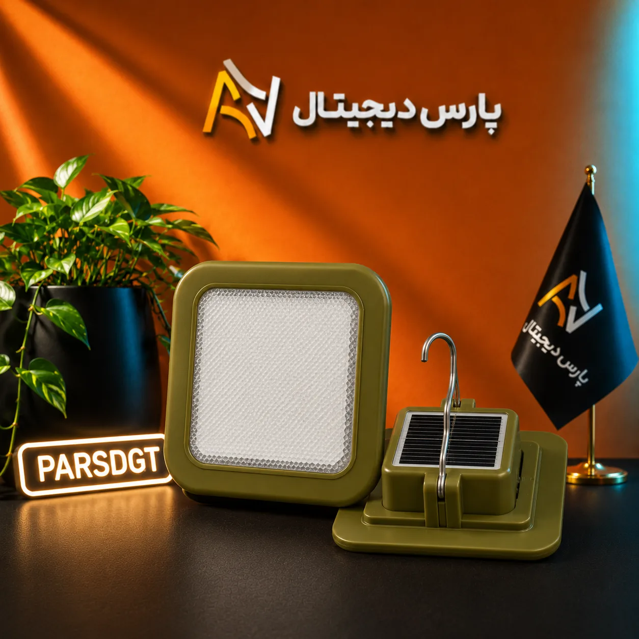 چراغ کمپینگ خورشیدی CEOX مدل LS-229L | چراغ اضطراری شارژی با پاوربانک - تصویر 2
