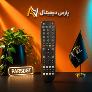ریموت کنترل رسیور مدیااستار MediaStar MS-12000 / HDBOX دکمه کپسولی