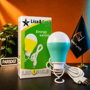 لامپ یو اس بی USB LED کم‌مصرف Lisa & Gary STAR | مدل 5V / 12V