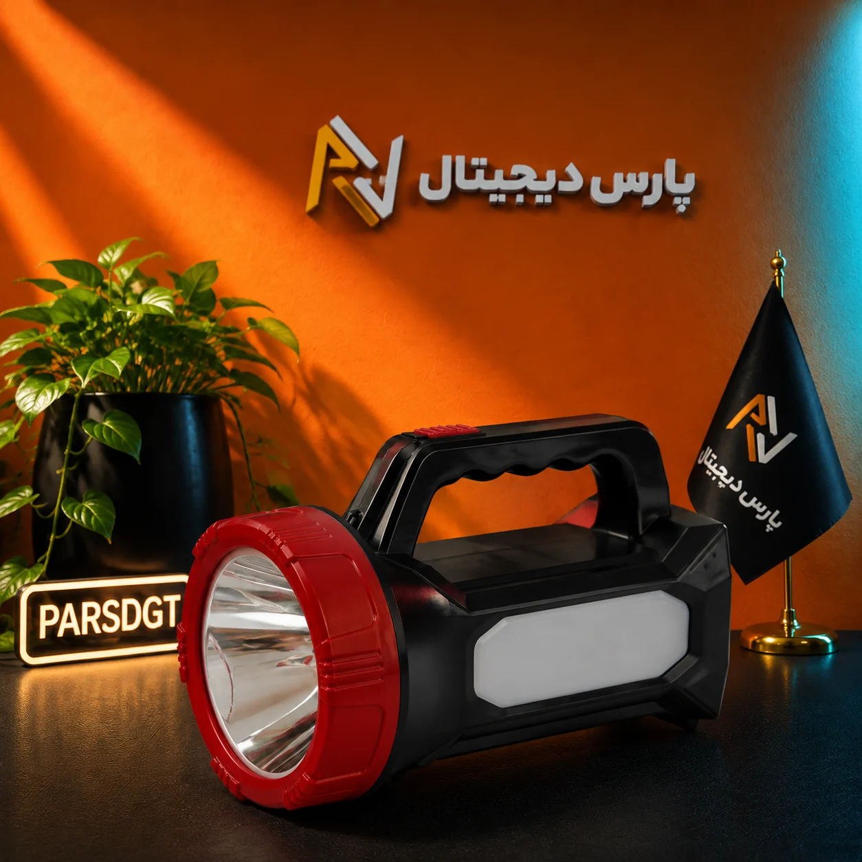چراغ شارژی خورشیدی WEIDASI مدل WD-565S | چراغ اضطراری 3W+5W - تصویر 6